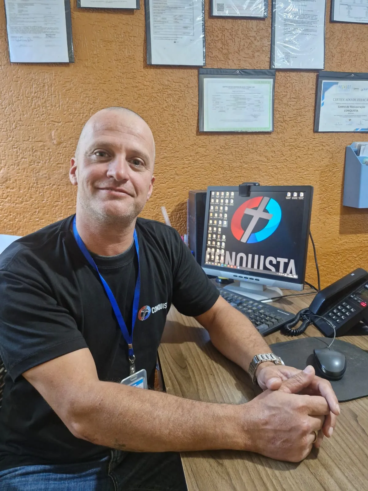 Décio Ferreira — Educador social da Comunidade Conquista