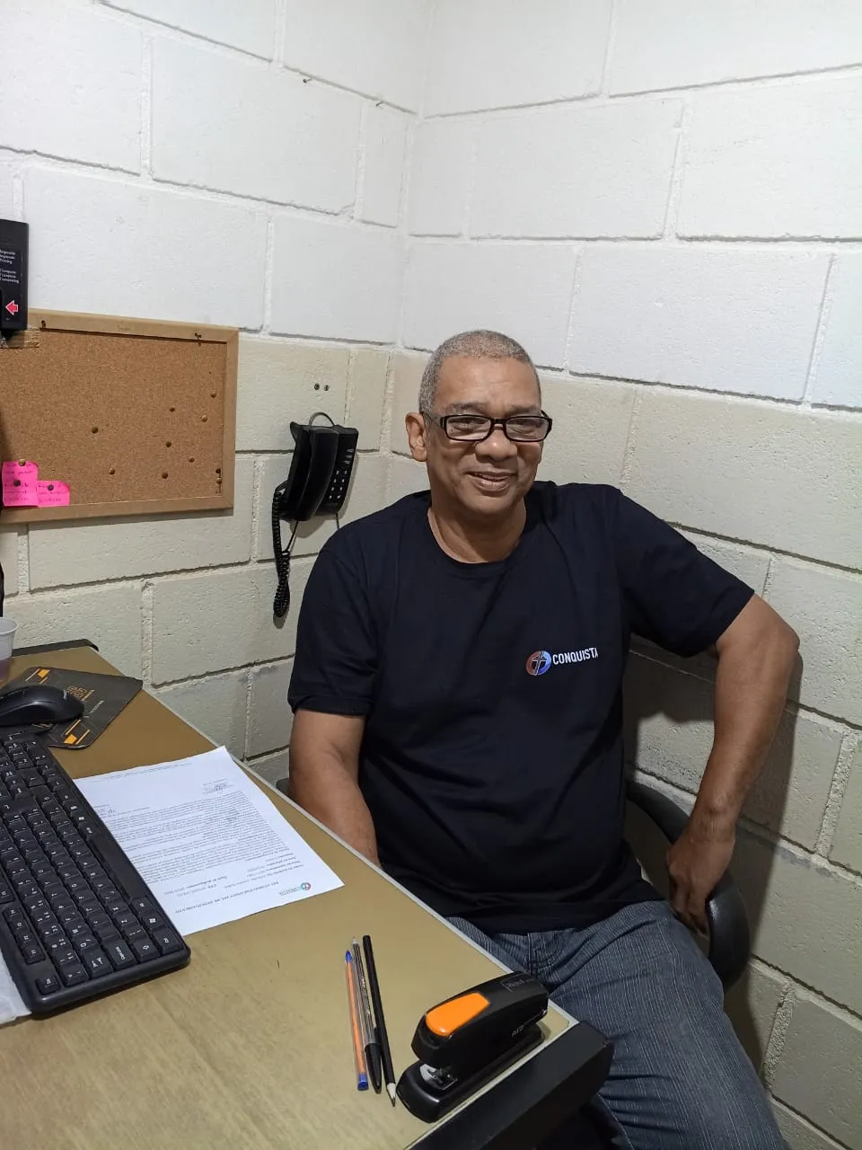 Paulo Trindade — Educador social da Comunidade Conquista