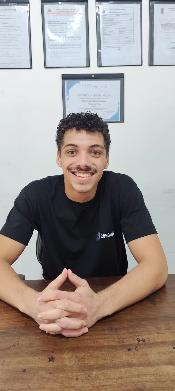 Gustavo Henrique — Educador social da Comunidade Conquista