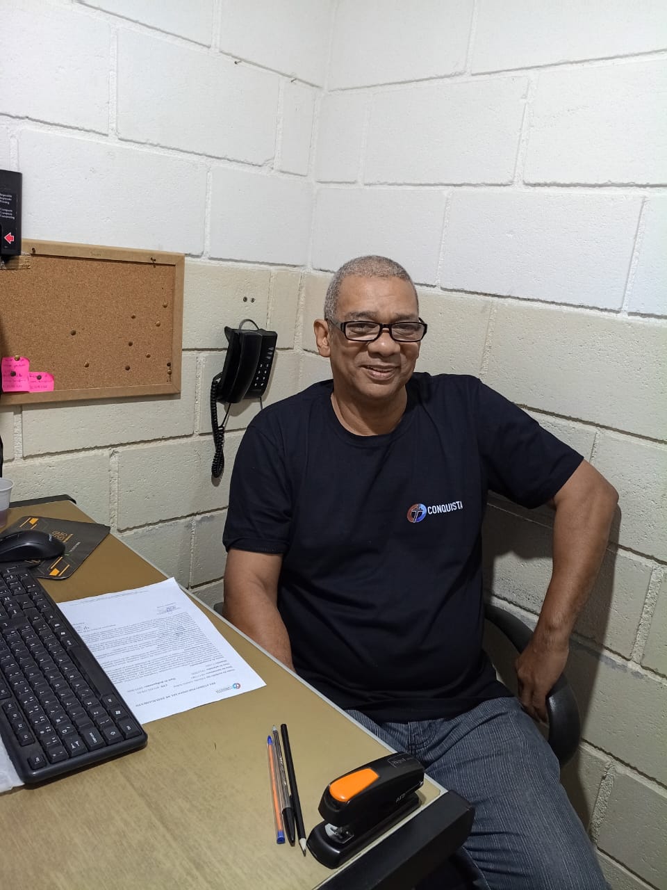 Paulo Trindade — Educador social da Comunidade Conquista